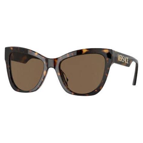 versace ve4417u sunglasses|Versace Woman Sunglasses Havana Frame, Dark Brown .